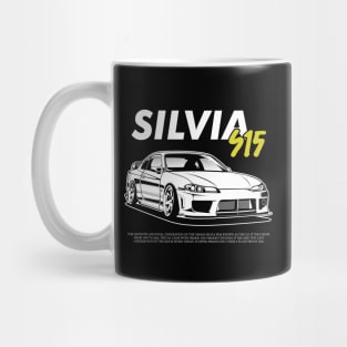 Silvia S15 (black print) Mug